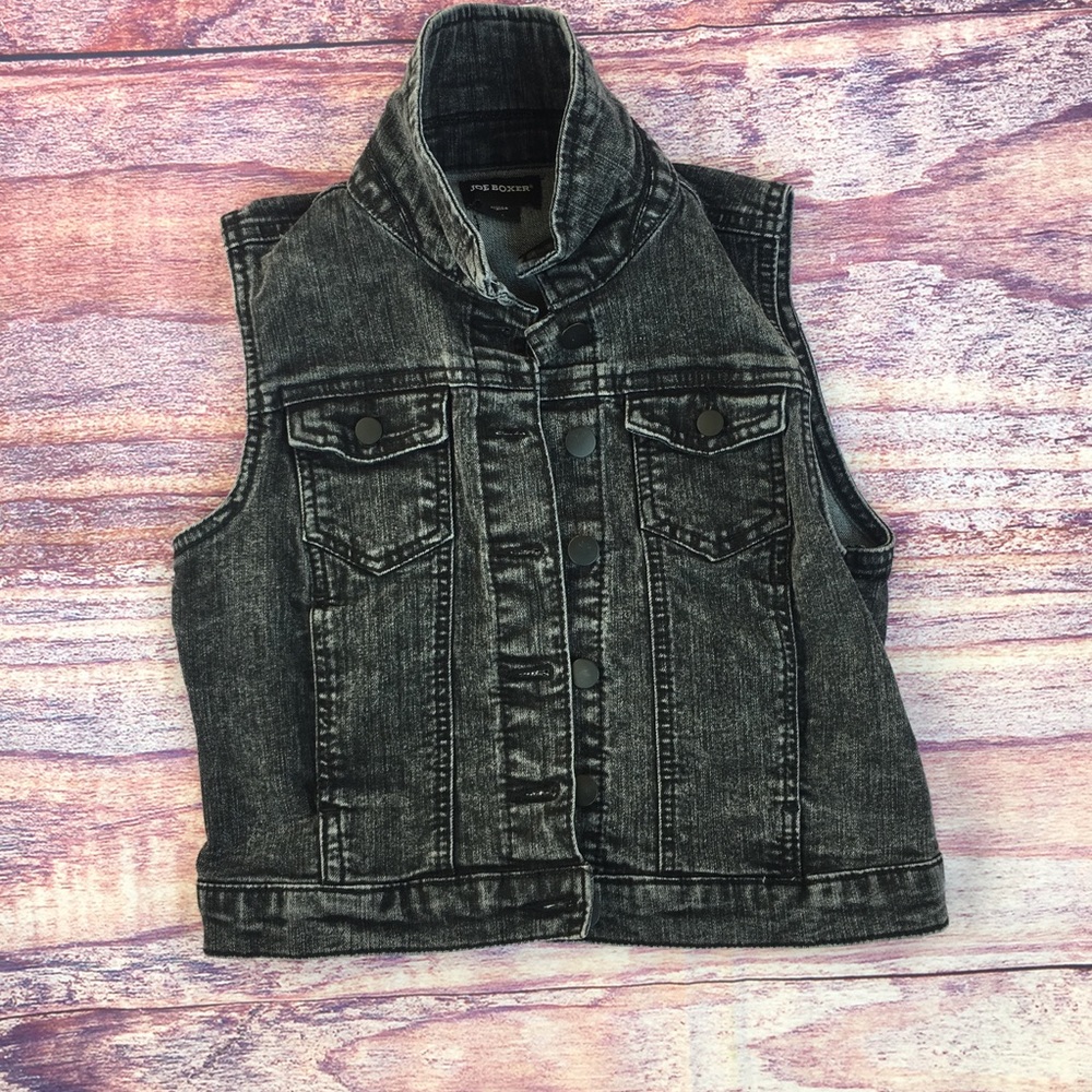 Joe boxer jean vest